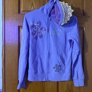 Disney princess zip up hoodie